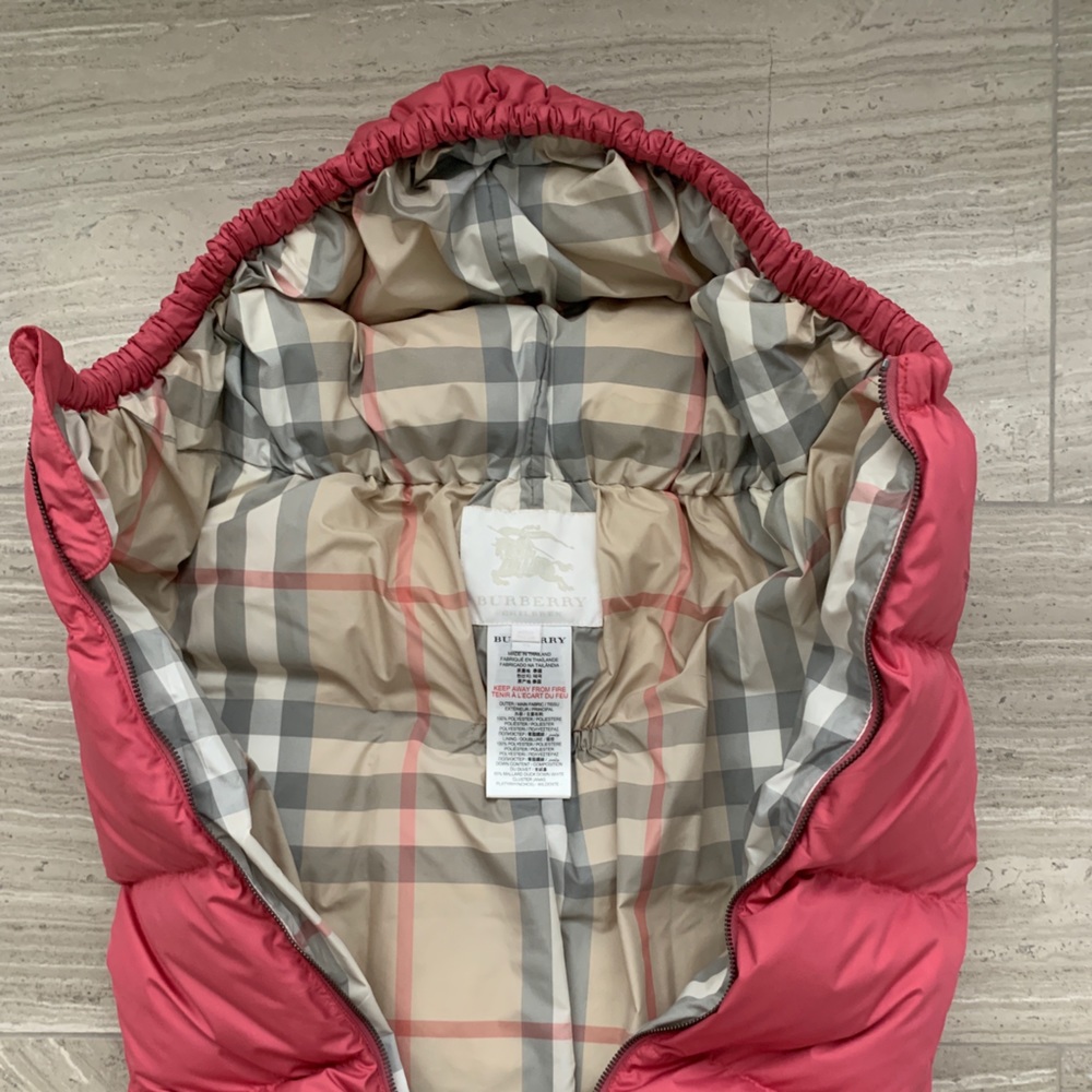 Burberry Rose-Pink, Down-Filled Bunting / Blanket